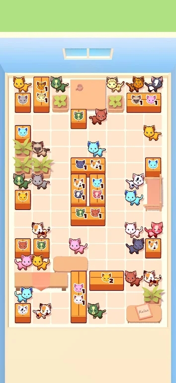 猫猫放置匹配游戏