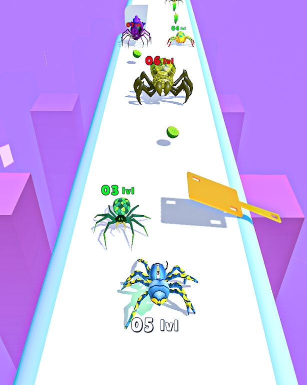 蜘蛛进化跑游戏